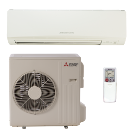 30,000 BTU 14.5 SEER Wall Mounted Mitsubishi Mini Split Single Zone Heat Pump - MUZ-GS30NA-U1-R410A